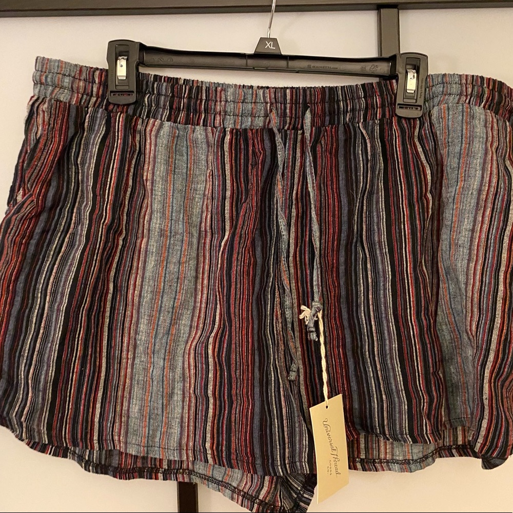 Universal Thread Multicolor Linen Shorts